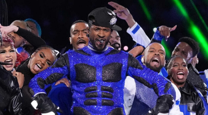 Usher rindió homenaje a Michael Jackson en el show de medio tiempo del Super Bowl LVIII